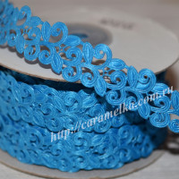 Ажурная *Дорожка* 2,5 см бирюзовая