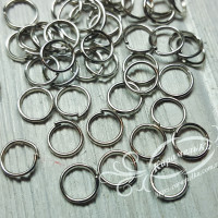 Кольца  0.8 X 7mm. Цвет: Сталь