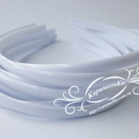 Ободок  8 мм. Белый