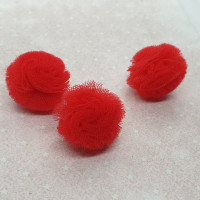 Помпоны из фатина 2,5 см.