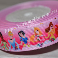 Репсовая лента 2,5 см * Мультик*