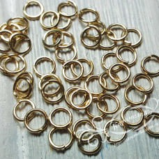 Кольца  0.8 X 6mm. Цвет: Золото