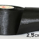 Атлас 2,5 см черная